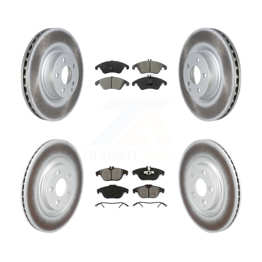 Transit Auto KGS-102798 Disc Brake Kit for 2017 Mercedes-Benz E400 - Front and Rear