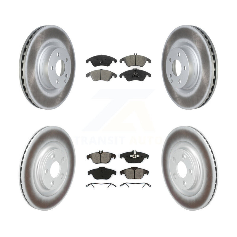 Transit Auto KGS-102798 Disc Brake Kit for 2017 Mercedes-Benz E400 - Front and Rear