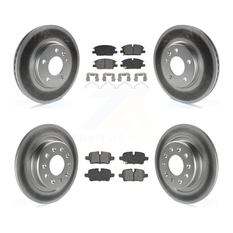 Transit Auto KGS-102803 Disc Brake Kit for 2020-2024 Chevrolet Equinox, GMC Terrain, Chevrolet Malibu - Front and Rear