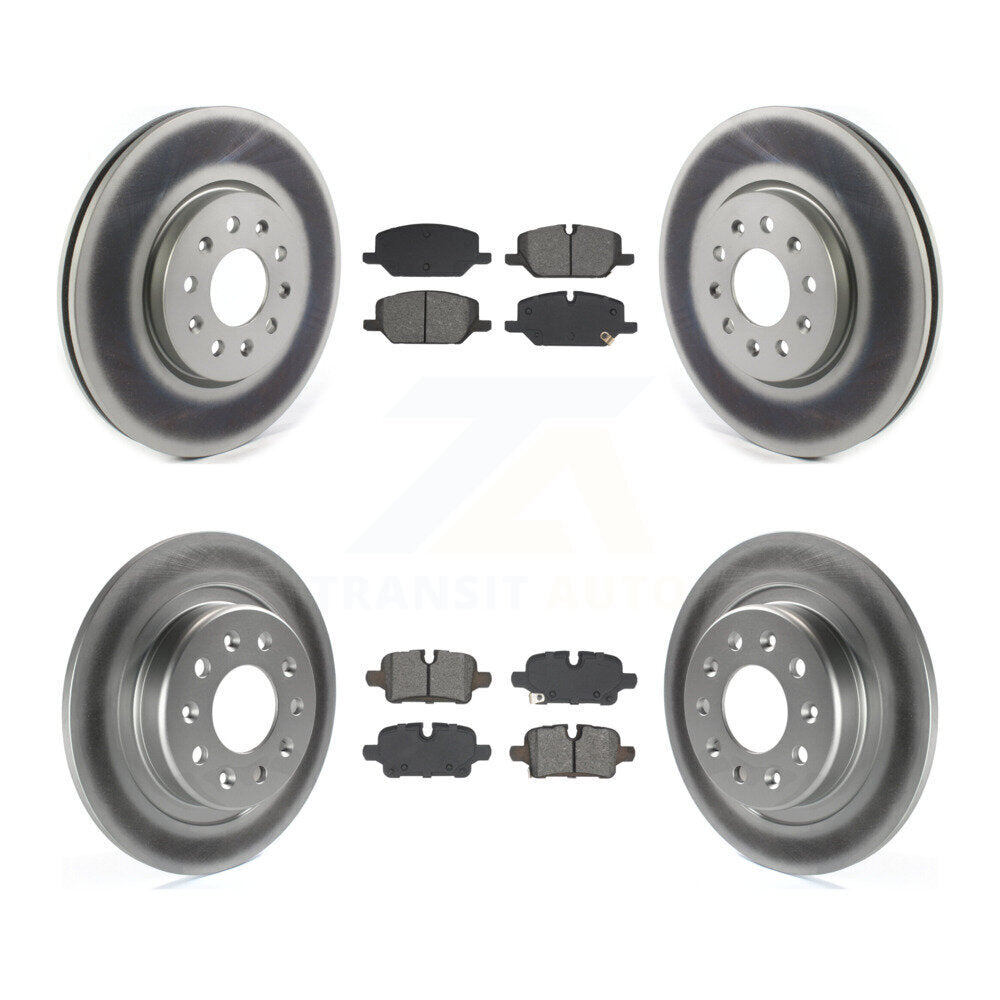Transit Auto KGS-102804 Disc Brake Kit for 2021 Chevrolet Equinox, GMC Terrain - Front and Rear