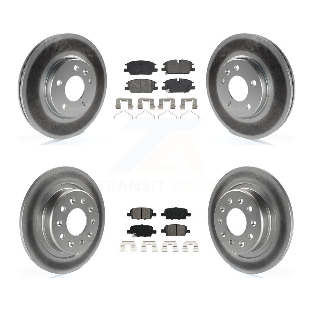 Transit Auto KGS-102806 Disc Brake Kit for 2020-2022 Chevrolet Malibu - Front and Rear