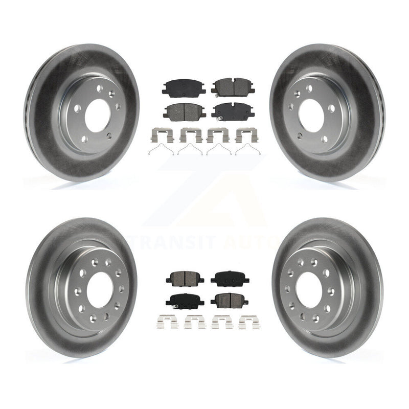 Transit Auto KGS-102806 Disc Brake Kit for 2020-2022 Chevrolet Malibu - Front and Rear