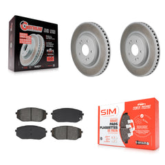Transit Auto KGS-102826 Disc Brake Kit for 2022-2024 Kia EV6, Hyundai Ioniq 6 and More - Front
