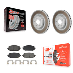 Transit Auto KGS-102827 Disc Brake Kit for 2021-2025 Hyundai Santa Cruz, Hyundai Santa Fe, Kia Sorento - Front