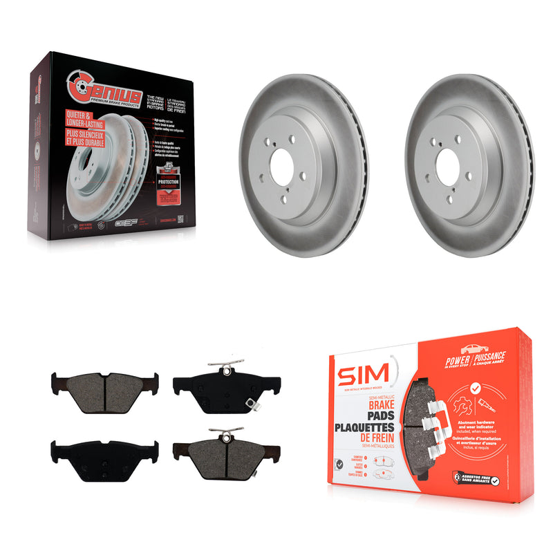 Transit Auto KGS-102841 Disc Brake Kit for 2021-2023 Subaru Crosstrek - Rear
