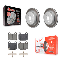 Transit Auto KGS-102842 Disc Brake Kit for 2017-2020 Toyota 86, Subaru BRZ - Rear