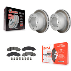 Transit Auto KGS-102847 Disc Brake Kit for 2020-2024 Chevrolet Silverado 3500 HD, GMC Sierra 3500 HD - Rear