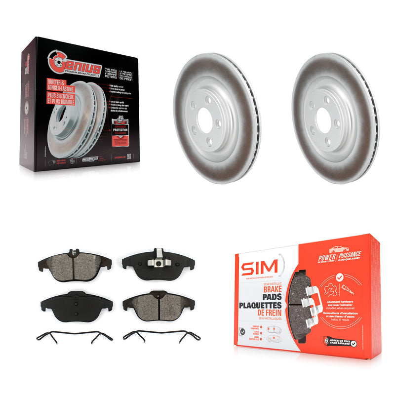Transit Auto KGS-102849 Disc Brake Kit for 2017 Mercedes-Benz E400 - Rear