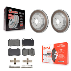 Transit Auto KGS-102853 Disc Brake Kit for 2012-2016 Tesla S - Rear
