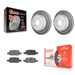 Transit Auto KGS-102860 Disc Brake Kit for 2021-2022 Chevrolet Colorado, GMC Canyon - Rear