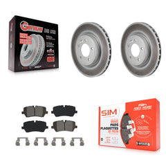 Transit Auto KGS-102863 Disc Brake Kit for 2018-2024 Land Rover Discovery, Land Rover Range Rover - Rear