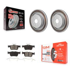 Transit Auto KGS-102871 Disc Brake Kit for 2019-2023 Ford Edge, Lincoln Nautilus - Rear