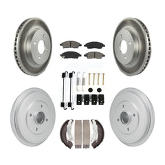 Transit Auto KGS-102874 Disc Brake Kit for 2012-2019 Nissan Micra, Nissan Versa, Nissan Versa Note - Front and Rear