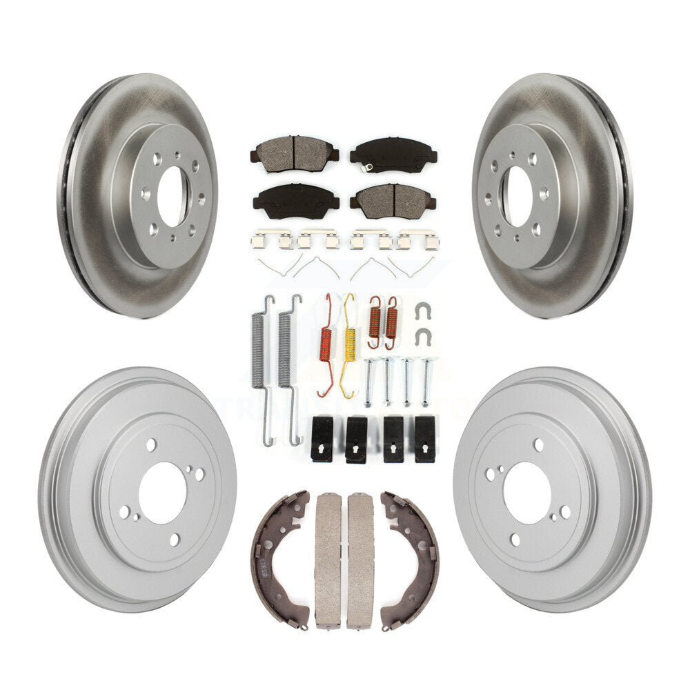 Transit Auto KGS-102875 Disc Brake Kit for 2013 Honda Fit - Front and Rear