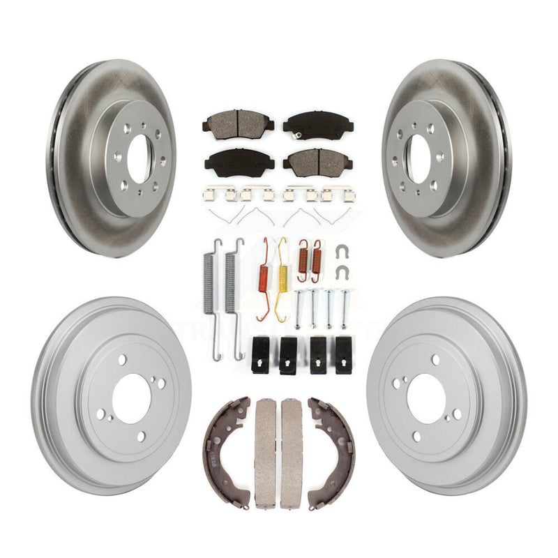 Transit Auto KGS-102875 Disc Brake Kit for 2013 Honda Fit - Front and Rear