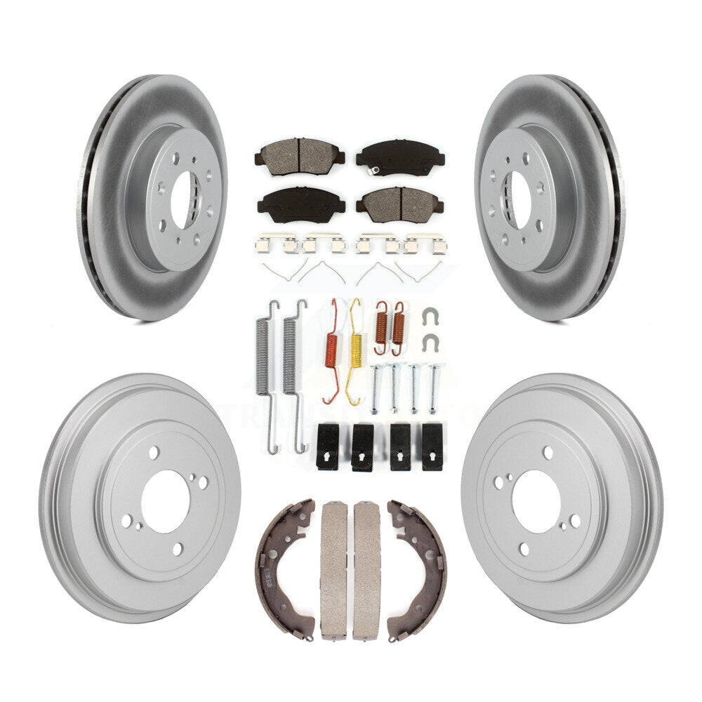 Transit Auto KGS-102876 Disc Brake Kit for 2015-2020 Honda Fit - Front and Rear