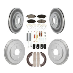 Transit Auto KGS-102876 Disc Brake Kit for 2015-2020 Honda Fit - Front and Rear