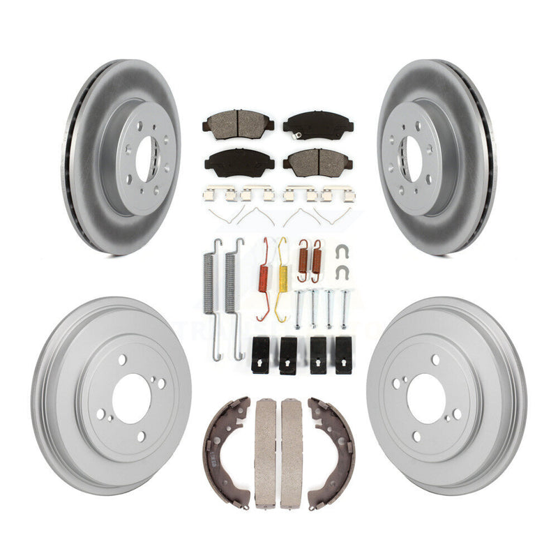 Transit Auto KGS-102876 Disc Brake Kit for 2015-2020 Honda Fit - Front and Rear