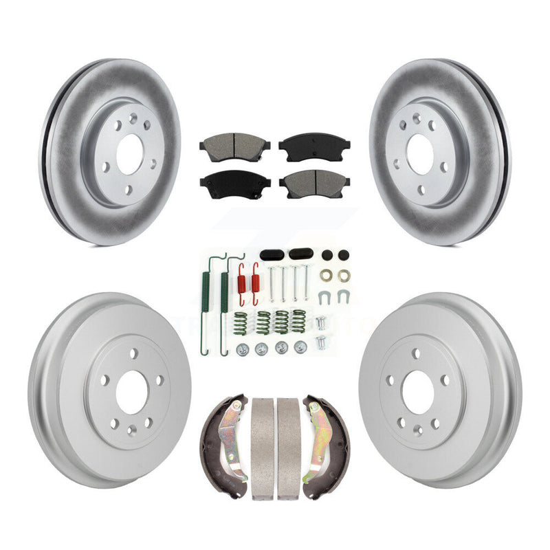 Transit Auto KGS-102877 Disc Brake Kit for 2012-2017 Chevrolet Sonic - Front and Rear