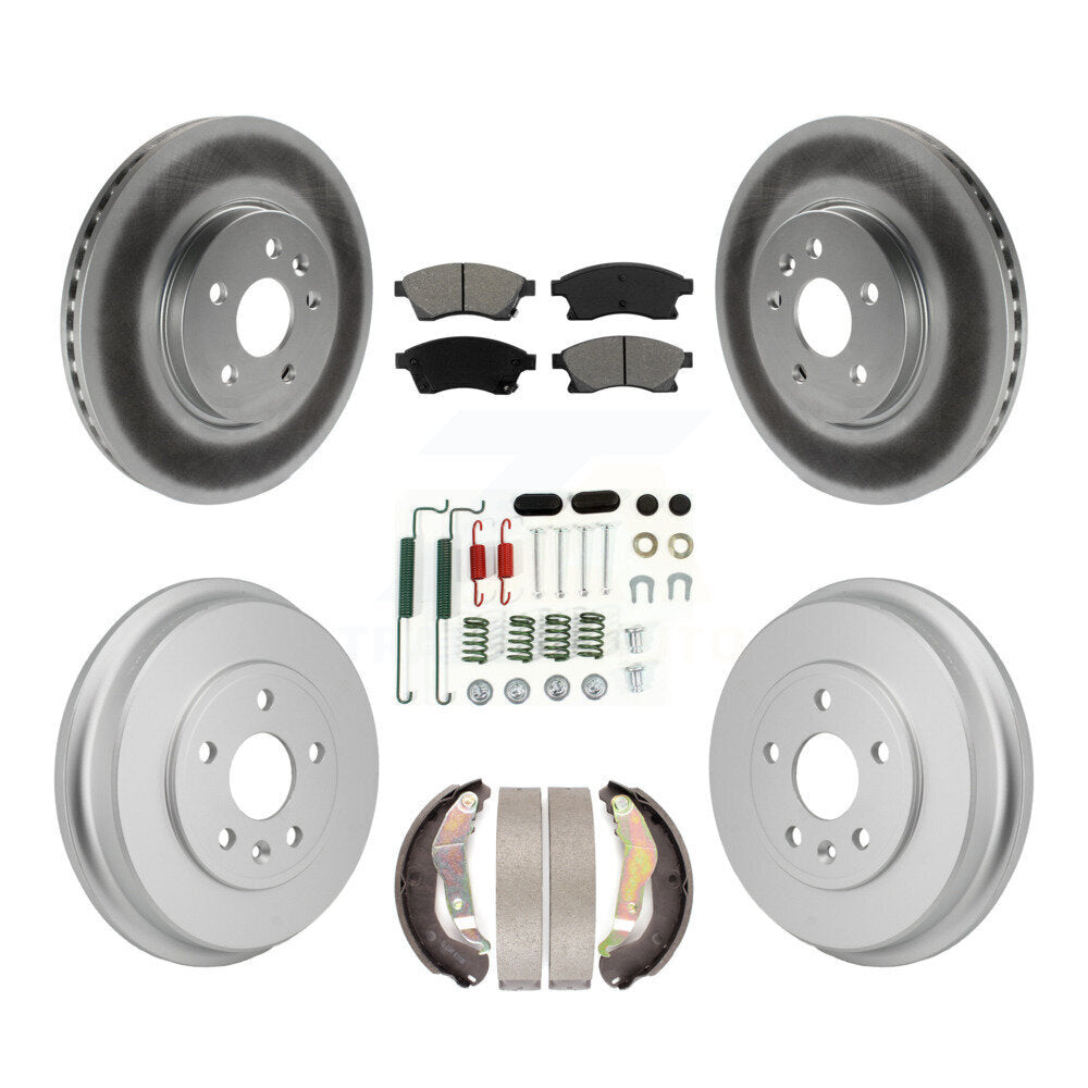 Transit Auto KGS-102878 Disc Brake Kit for 2013-2014 Chevrolet Sonic - Front and Rear