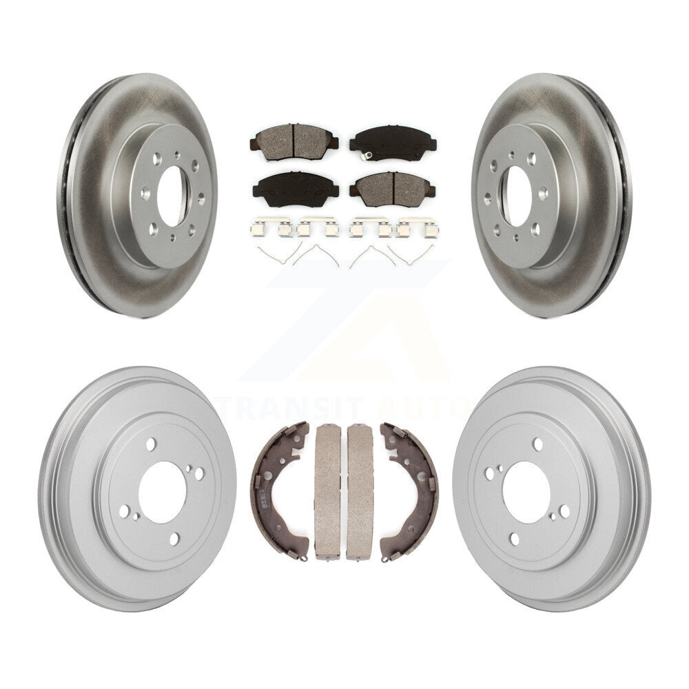 Transit Auto KGS-102881 Disc Brake Kit for 2013 Honda Fit - Front and Rear