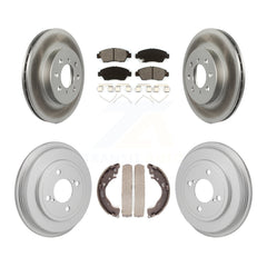 Transit Auto KGS-102881 Disc Brake Kit for 2013 Honda Fit - Front and Rear
