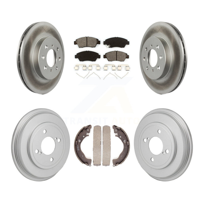 Transit Auto KGS-102881 Disc Brake Kit for 2013 Honda Fit - Front and Rear