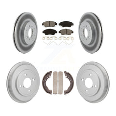 Transit Auto KGS-102882 Disc Brake Kit for 2015-2020 Honda Fit - Front and Rear