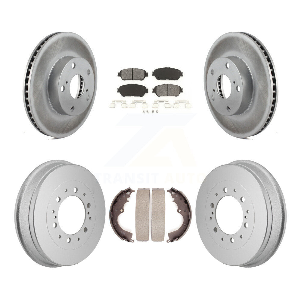 Transit Auto KGS-102884 Disc Brake Kit for 2015 Toyota Tacoma - Front and Rear