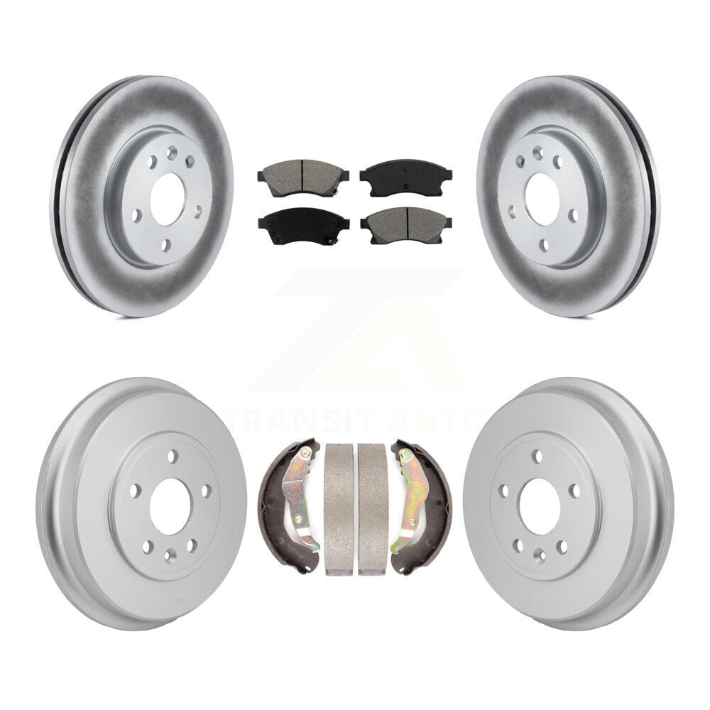 Transit Auto KGS-102885 Disc Brake Kit for 2012-2017 Chevrolet Sonic - Front and Rear