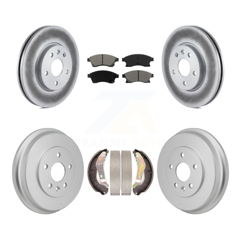 Transit Auto KGS-102885 Disc Brake Kit for 2012-2017 Chevrolet Sonic - Front and Rear