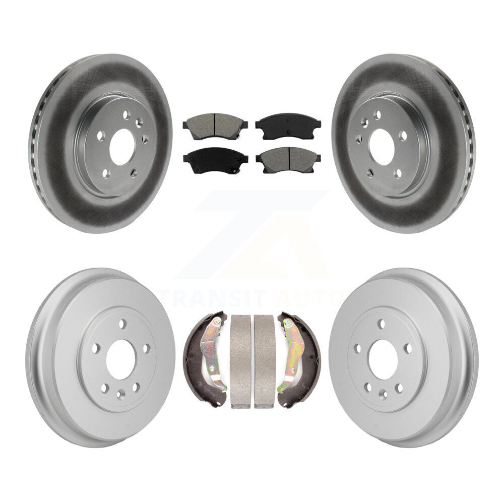 Transit Auto KGS-102886 Disc Brake Kit for 2013-2014 Chevrolet Sonic - Front and Rear