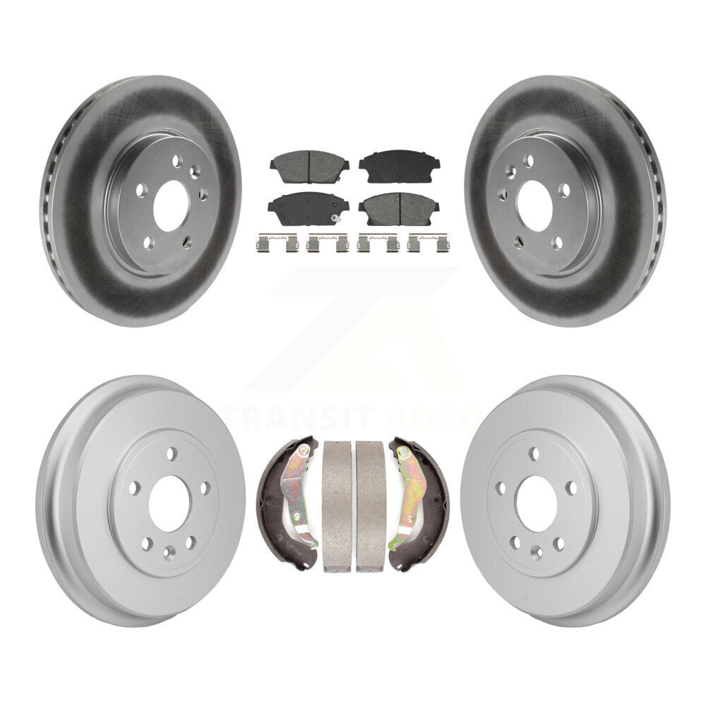 Transit Auto KGS-102887 Disc Brake Kit for 2013-2017 Chevrolet Trax - Front and Rear