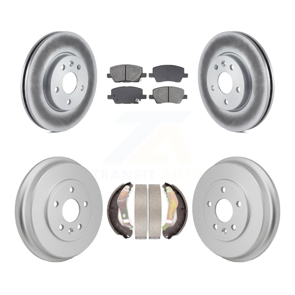 Transit Auto KGS-102888 Disc Brake Kit for 2018-2020 Chevrolet Sonic - Front and Rear