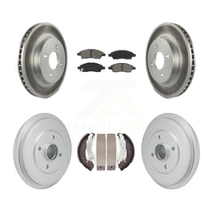 Transit Auto KGS-102890 Disc Brake Kit for 2012-2019 Nissan Micra, Nissan Versa, Nissan Versa Note - Front and Rear