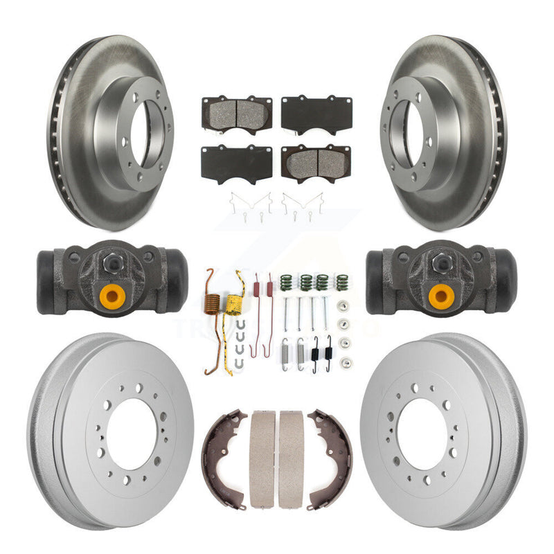 Transit Auto KGS-102891 Disc Brake Kit for 2005-2023 Toyota Tacoma - Front and Rear