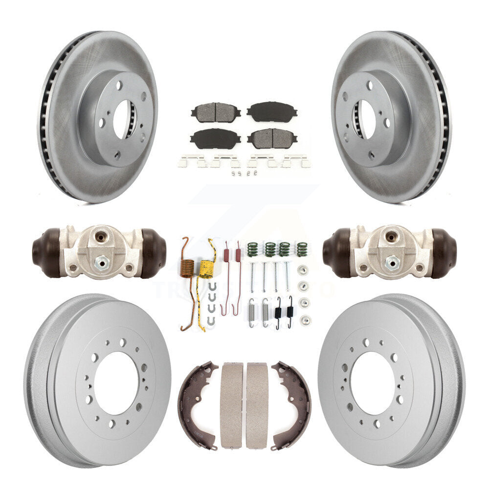 Transit Auto KGS-102892 Disc Brake Kit for 2015 Toyota Tacoma - Front and Rear