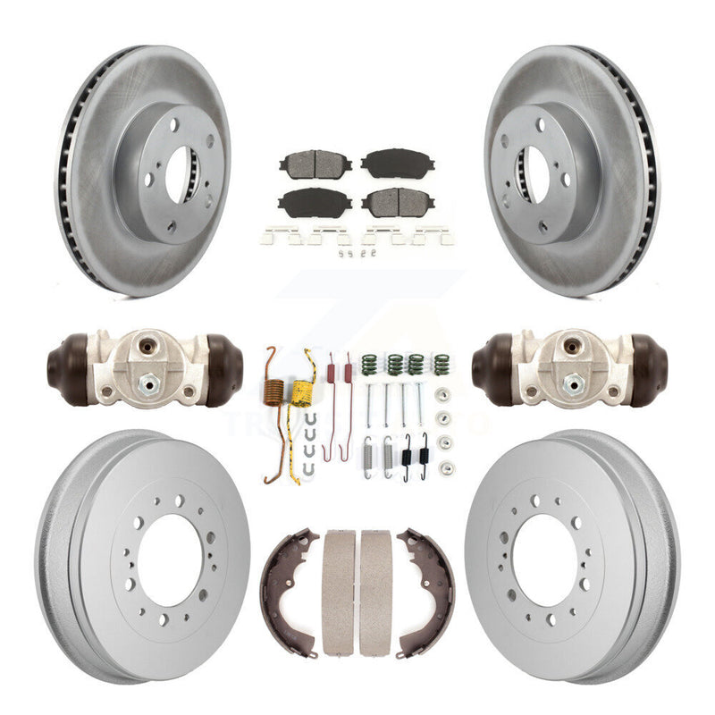Transit Auto KGS-102892 Disc Brake Kit for 2015 Toyota Tacoma - Front and Rear
