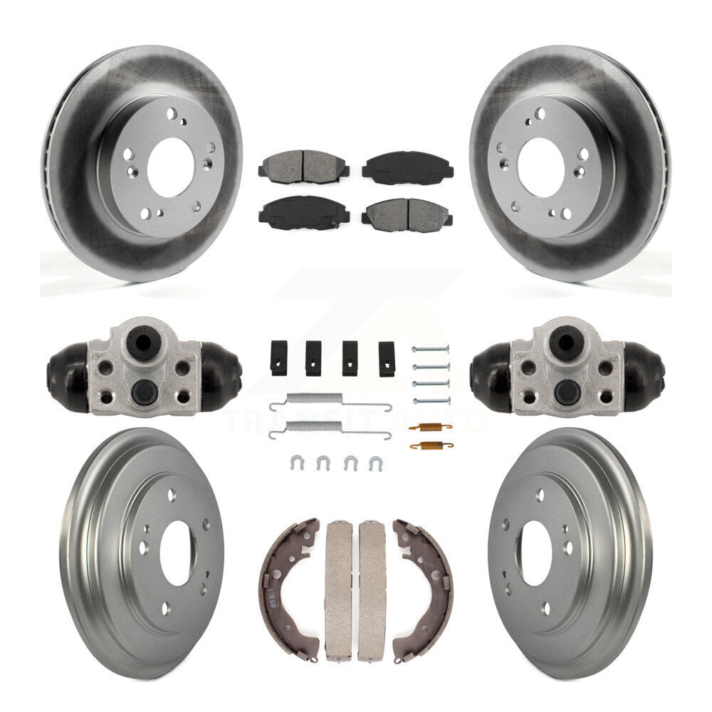 Transit Auto KGS-102893 Disc Brake Kit for 2012-2015 Honda Civic - Front and Rear