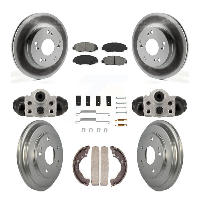 Transit Auto KGS-102893 Disc Brake Kit for 2012-2015 Honda Civic - Front and Rear