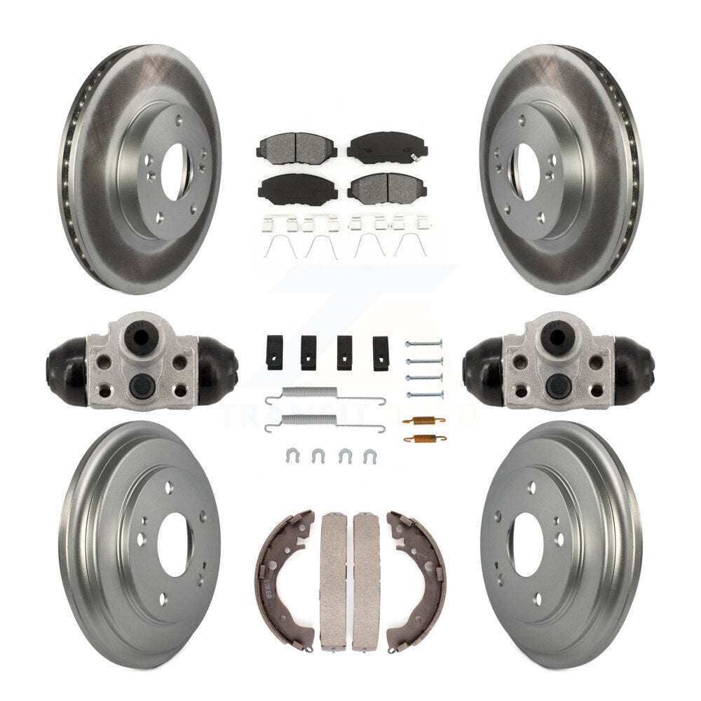 Transit Auto KGS-102894 Disc Brake Kit for 2013-2015 Honda Civic - Front and Rear