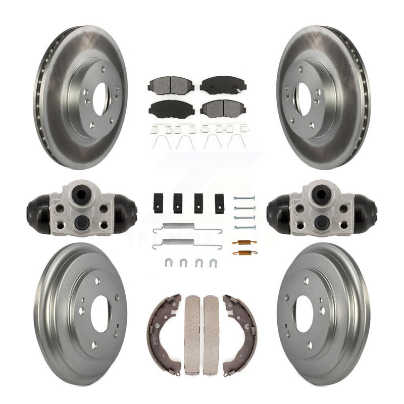 Transit Auto KGS-102894 Disc Brake Kit for 2013-2015 Honda Civic - Front and Rear
