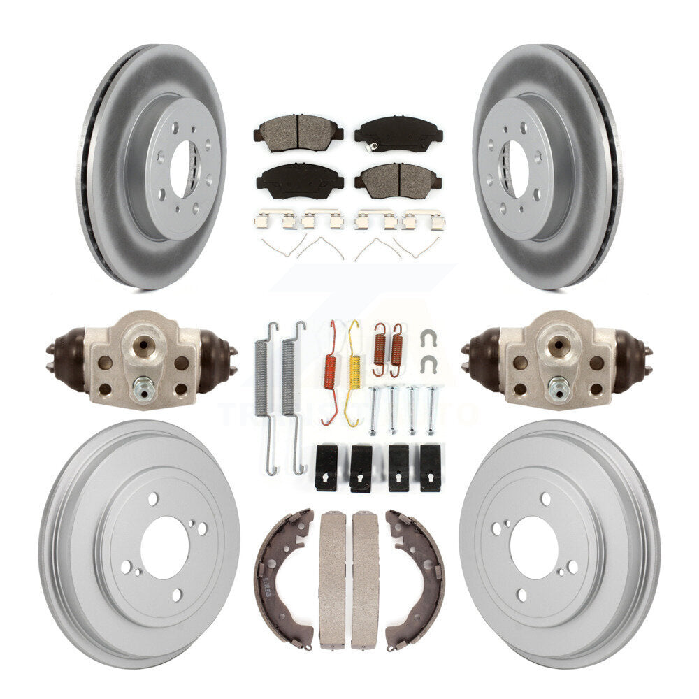 Transit Auto KGS-102902 Disc Brake Kit for 2015-2019 Honda Fit - Front and Rear