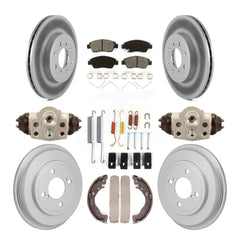 Transit Auto KGS-102902 Disc Brake Kit for 2015-2019 Honda Fit - Front and Rear
