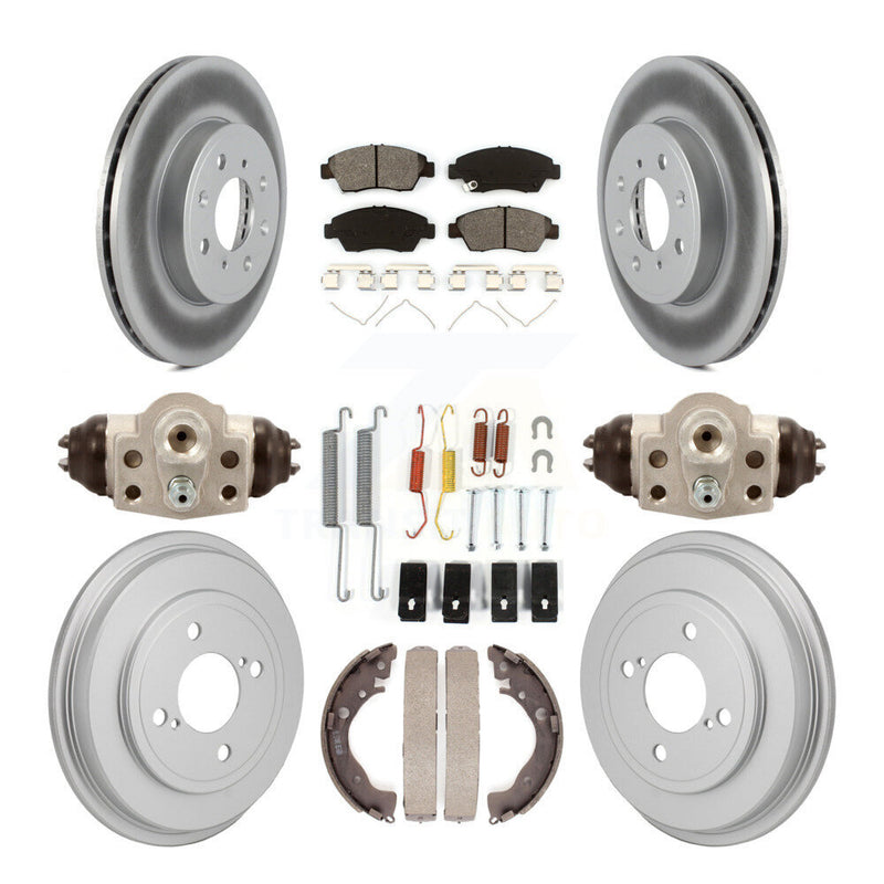 Transit Auto KGS-102902 Disc Brake Kit for 2015-2019 Honda Fit - Front and Rear