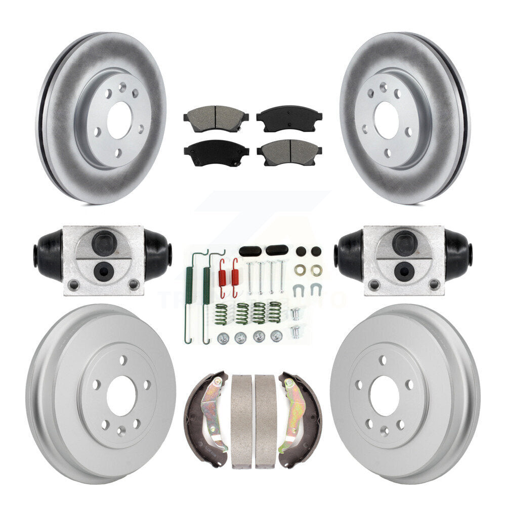 Transit Auto KGS-102903 Disc Brake Kit for 2012-2017 Chevrolet Sonic - Front and Rear