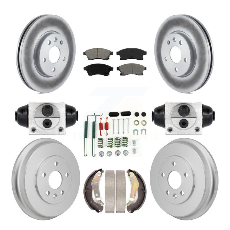 Transit Auto KGS-102903 Disc Brake Kit for 2012-2017 Chevrolet Sonic - Front and Rear