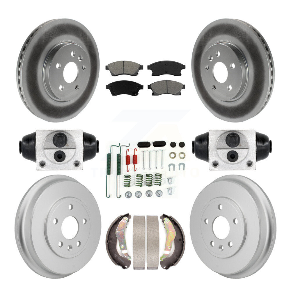 Transit Auto KGS-102904 Disc Brake Kit for 2013-2014 Chevrolet Sonic - Front and Rear