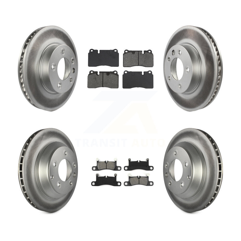 Transit Auto KGS-102907 Disc Brake Kit for 2011-2017 Volkswagen Touareg - Front and Rear