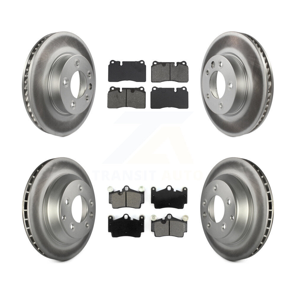 Transit Auto KGS-102908 Disc Brake Kit for 2008-2010 Volkswagen Touareg - Front and Rear